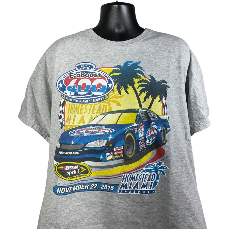 Vintage NASCAR EcoBoost 400 Homestead Miami Racing Tee