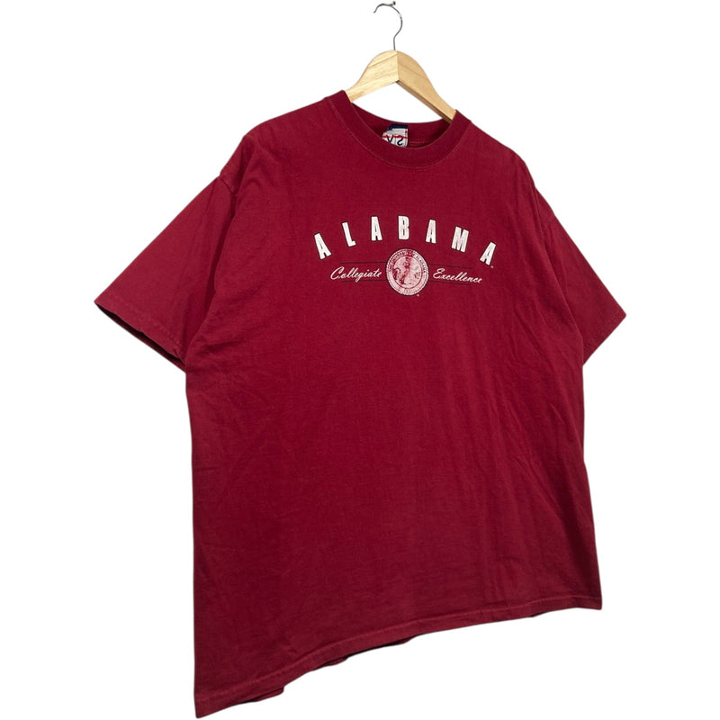 Vintage University of Alabama Print Collegiate T-Shirt