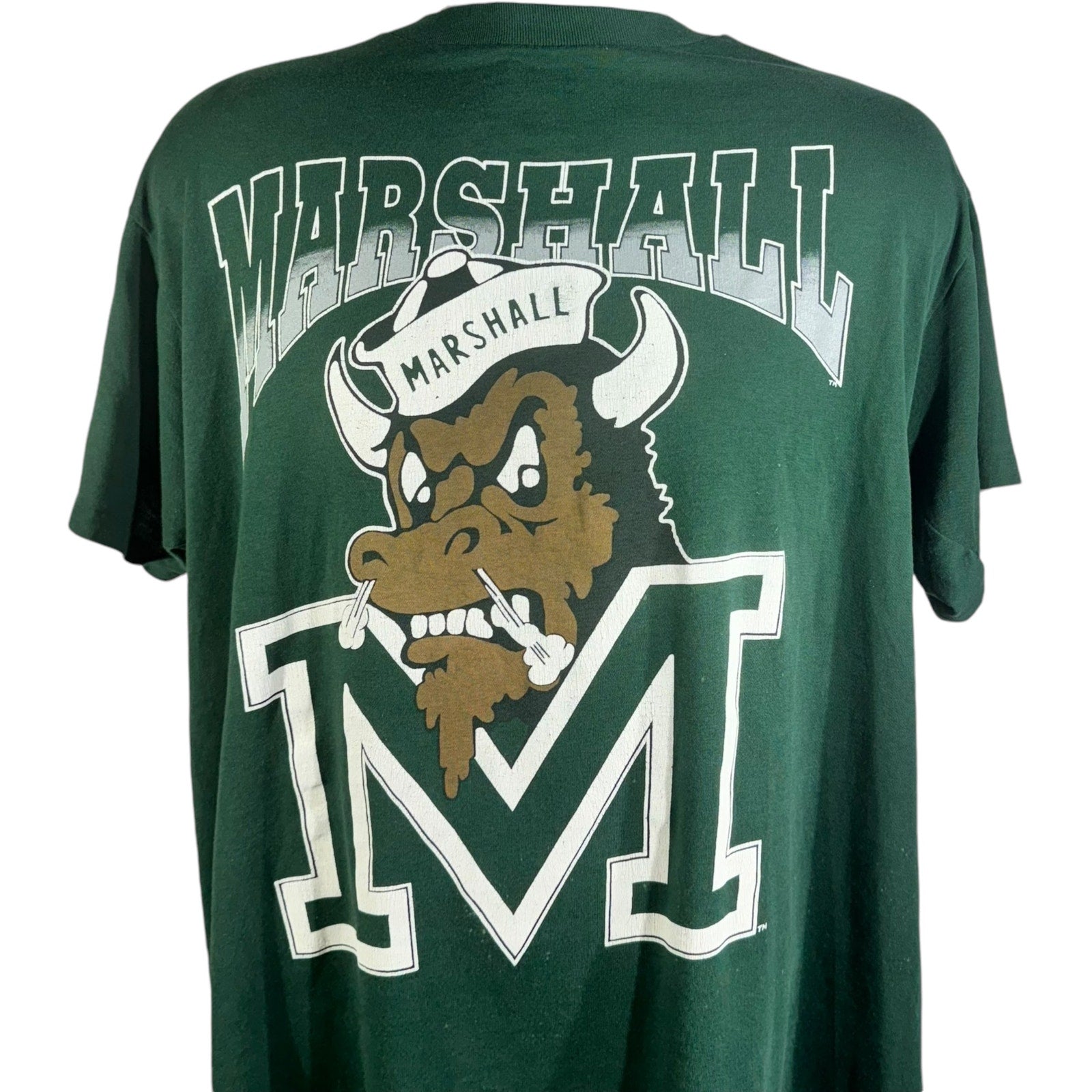 Vintage Marshall University Mascot Tee