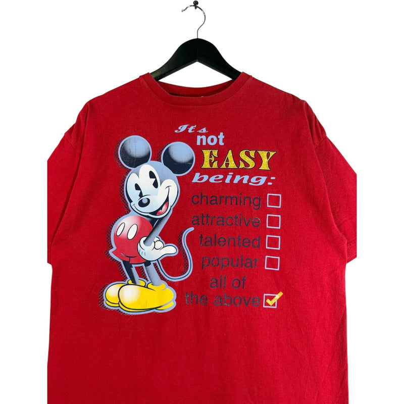 Vintage Mickey Mouse Comic T-Shirt XL