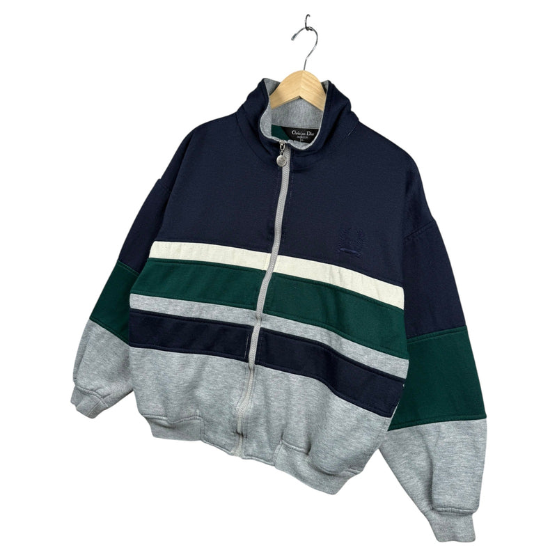 Vintage Christian Dior Colorblock Full Zip Track Jacket