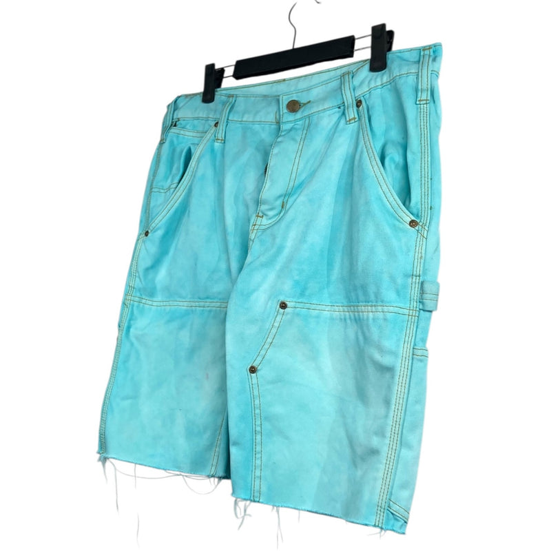 Vintage Carhartt Raw Hem Frayed Relaxed Cargo Shorts 34