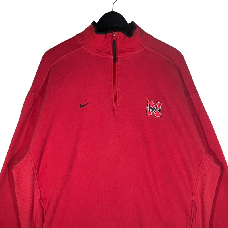 Vintage Nike Nebraska Cornhuskers 1/4 Zip Sweatshirt