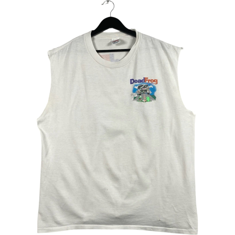 Vintage DeadFrog Express Humor Tank Top