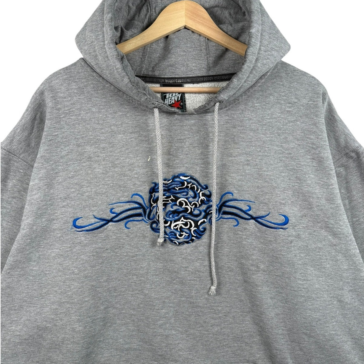 Vintage Tribal Embroidered Hoodie
