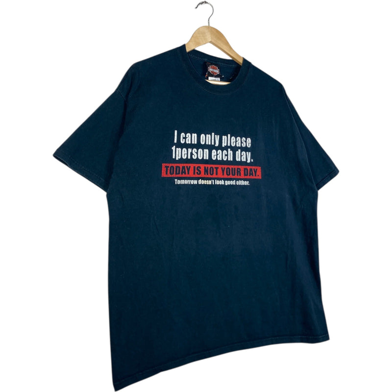 Vintage Harley Davidson Today Is Not Your Day T-Shirt