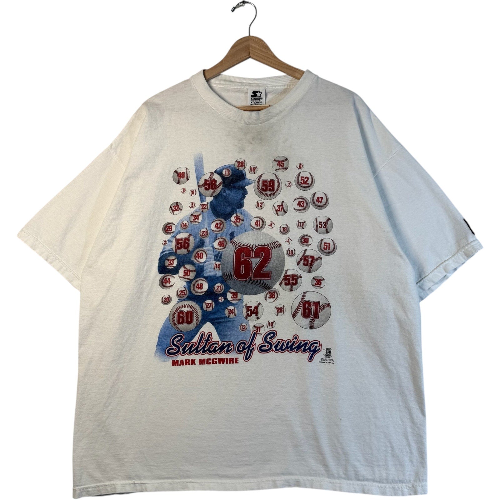 Vintage Starter Mark McGwire "Sultan of Swing" Tee
