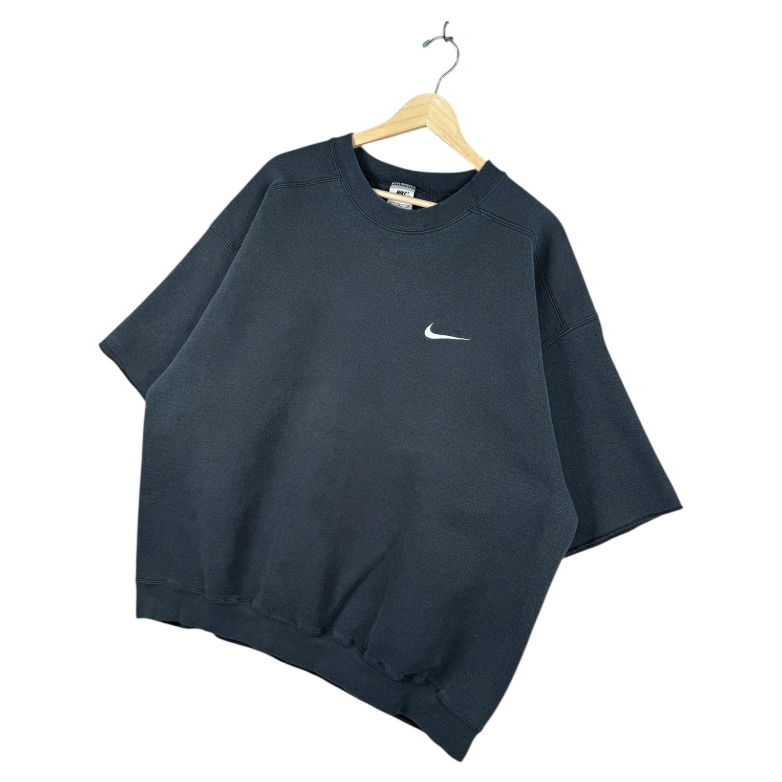 Vintage Nike Swoosh Logo Short Sleeve Crewneck