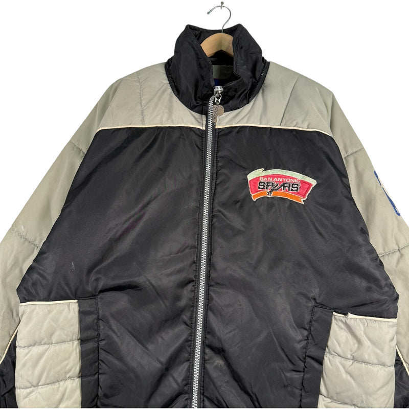 Vintage Pro Player San Antonio Spurs Puffer Jacket