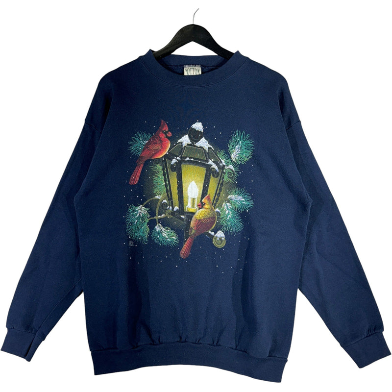 Vintage Birds Nature Crewneck