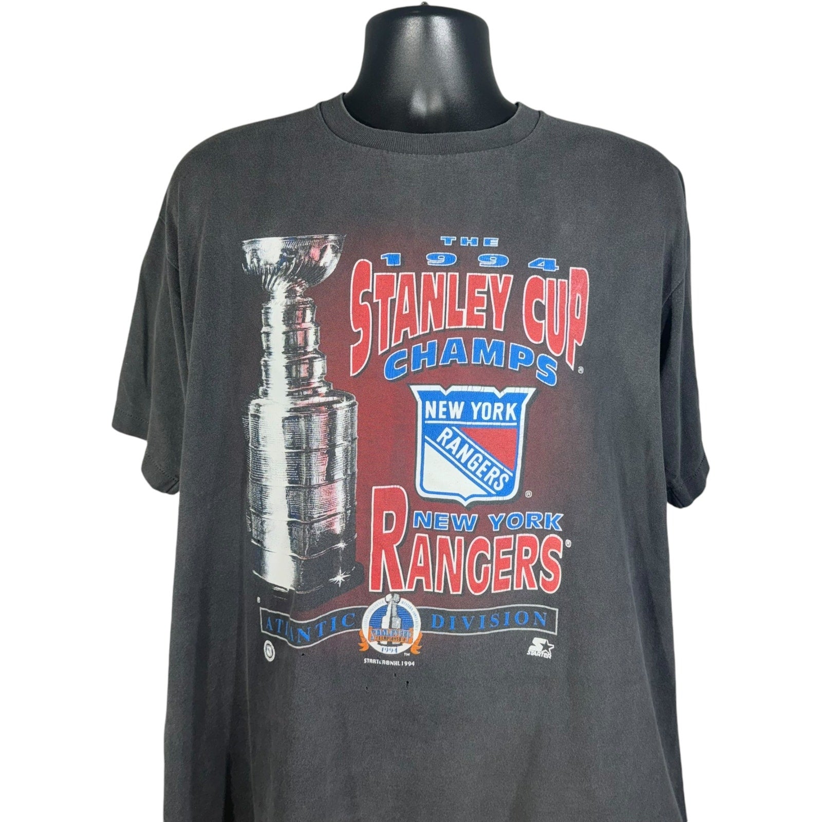 Vintage New York Rangers Stanley Cup Champs Tee 1994