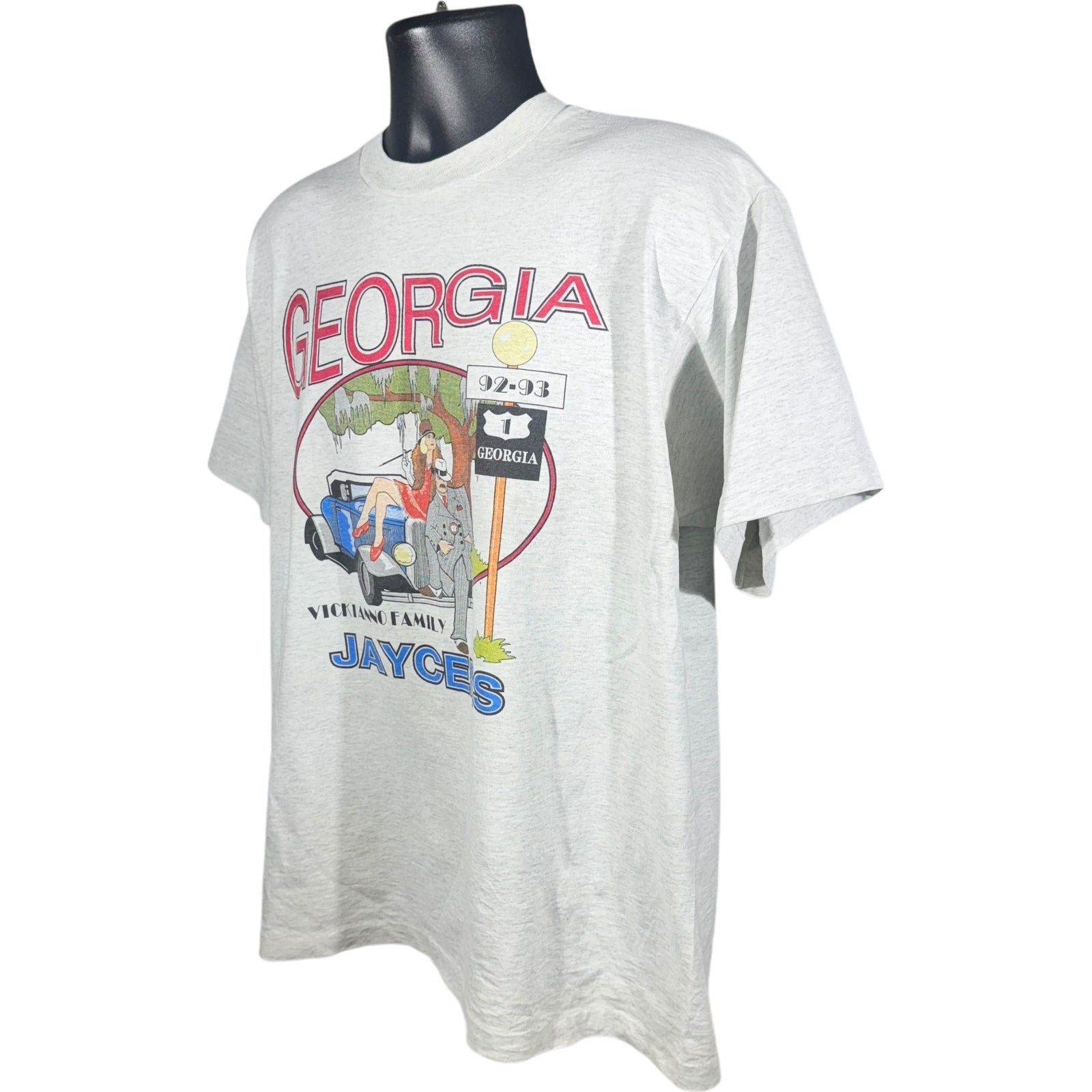 Vintage Georgia Vickianno Family Jaycees Tee