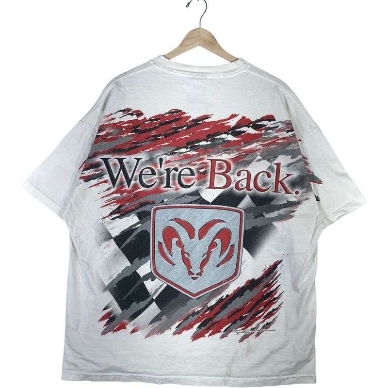 Vintage Dodge Motorsports "We're Back" Car Tee 2001