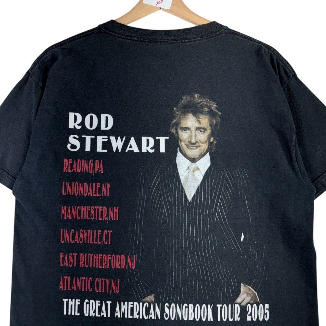 Vintage Rod Stewart 2005 Concert T-Shirt
