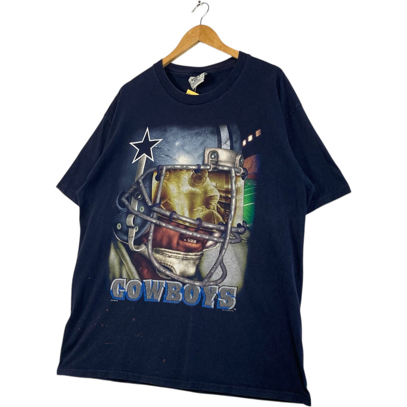 Vintage Dallas Cowboys Helmet Reflection NFL Tee