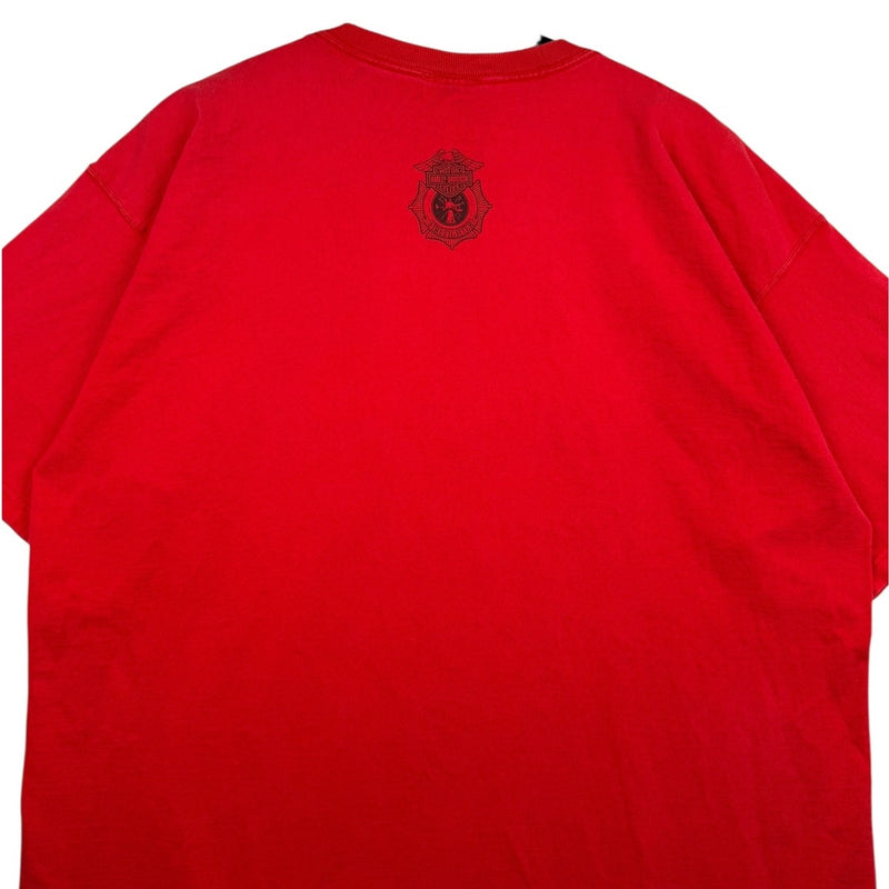 Vintage Harley Davidson Firefighter Flame T-Shirt