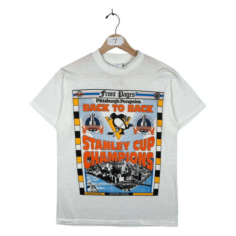 Vintage Pittsburgh Penguins NHL Stanley Cup T-Shirt