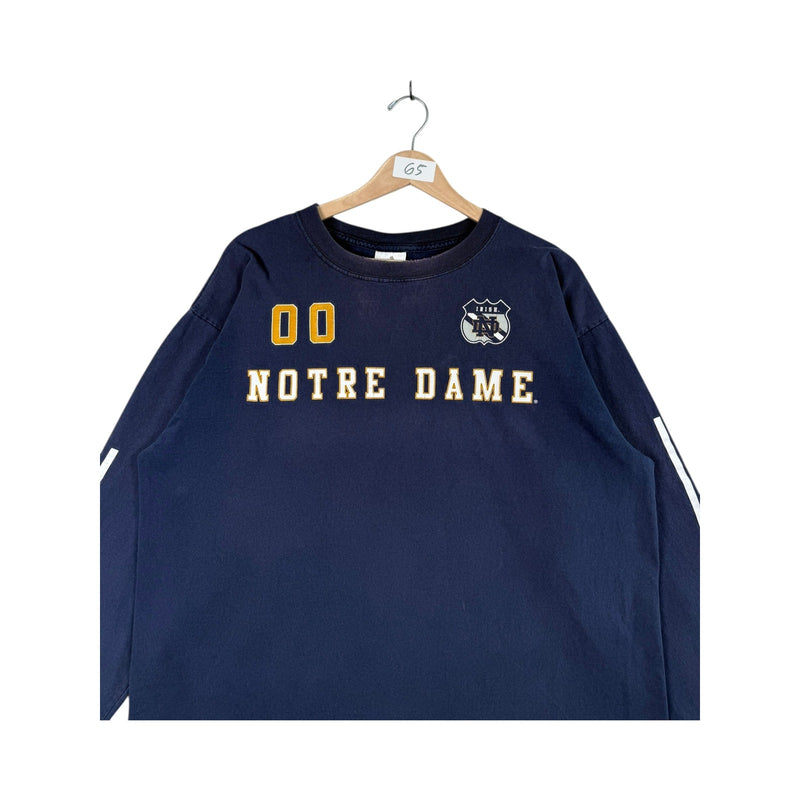 Vintage Adidas Notre Dame Long Sleeve