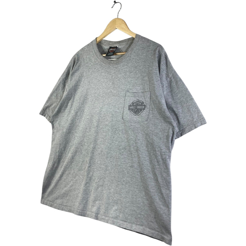 Vintage Harley Davidson Winona Minnesota Pocket T-Shirt