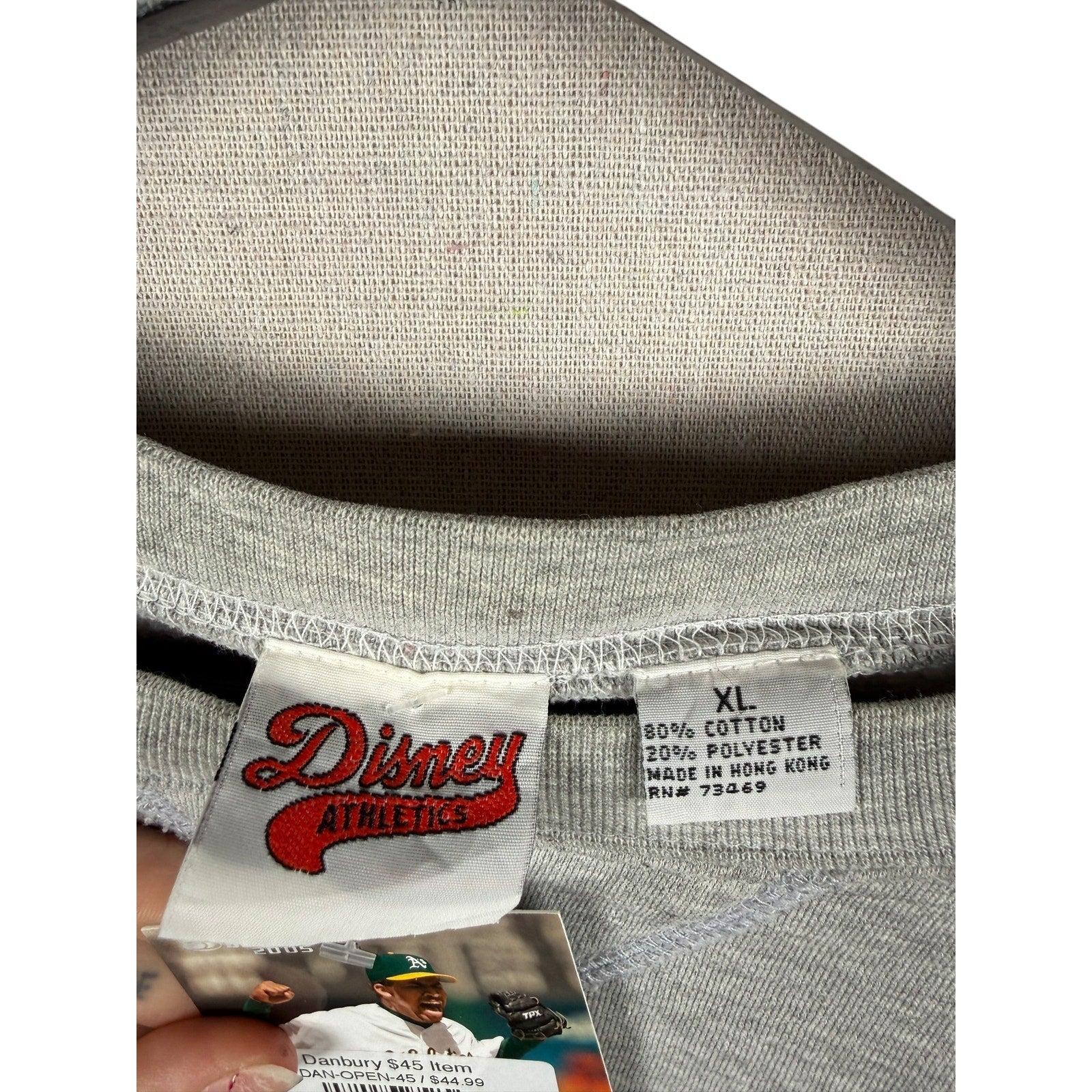 Vintage Disney Mickey Mouse Football Crewneck