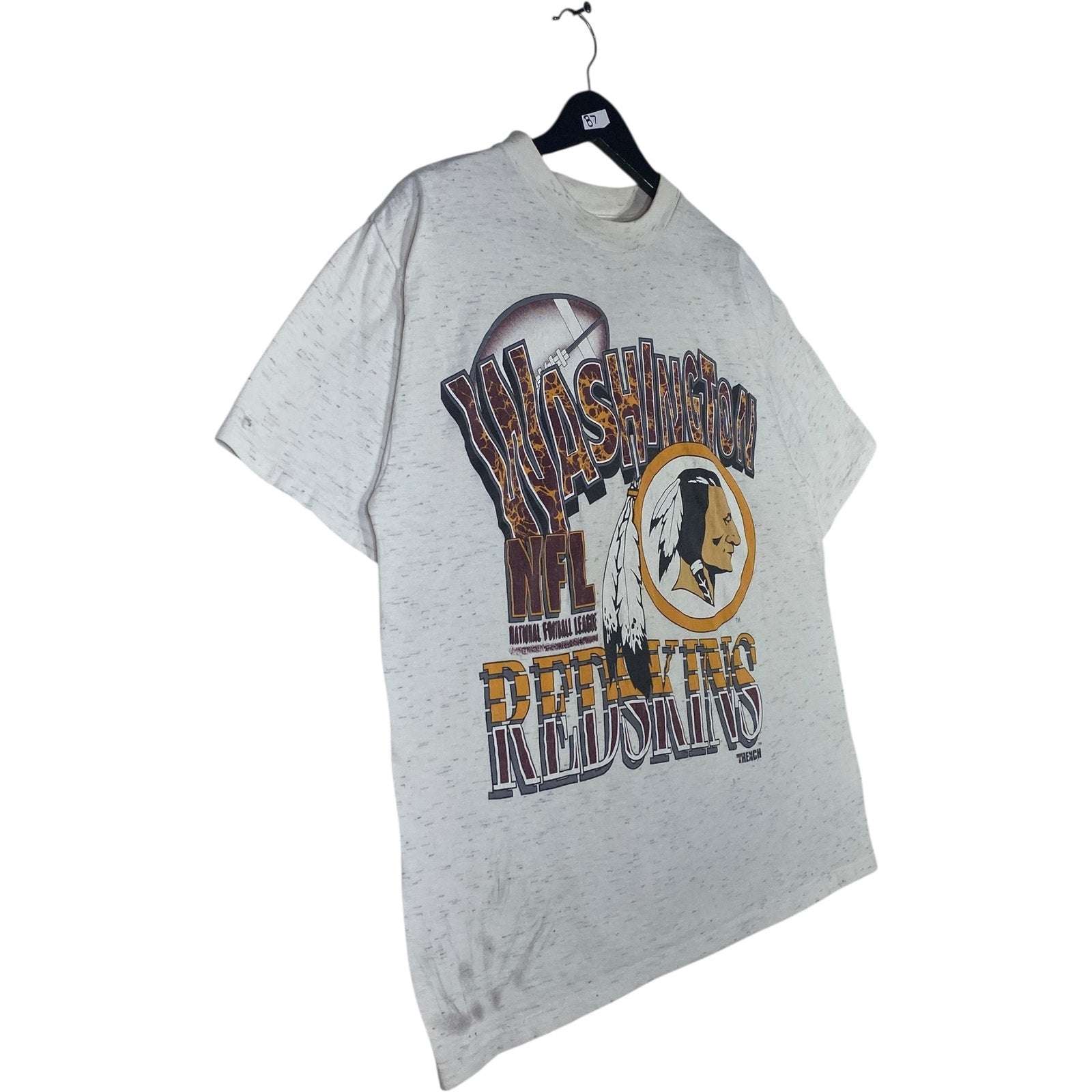 Vintage Trench Washington Redskins NFL T-Shirt