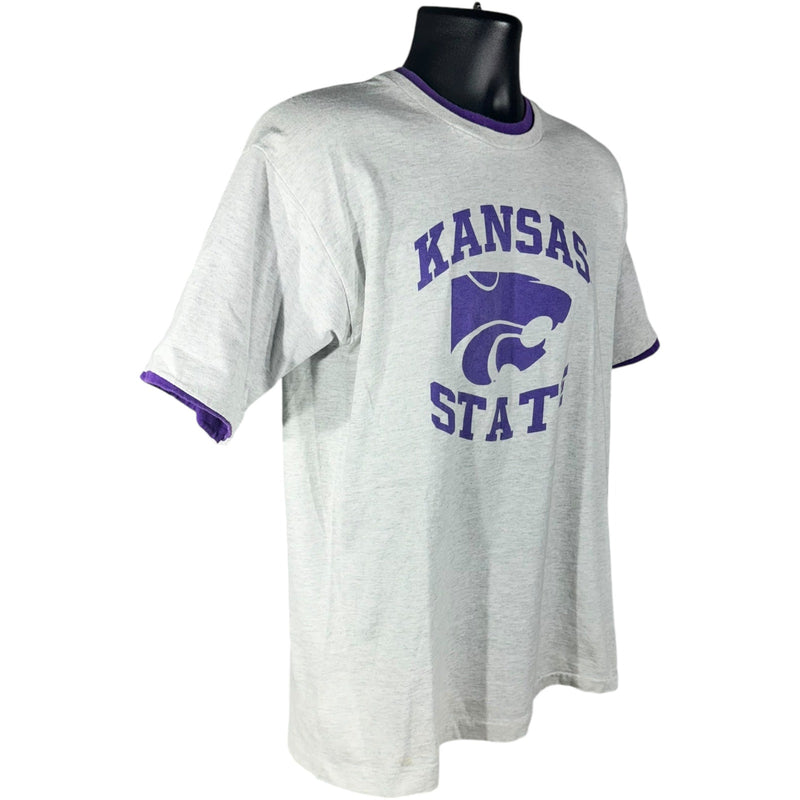 Vintage Kansas State University Mascot Logo Tee