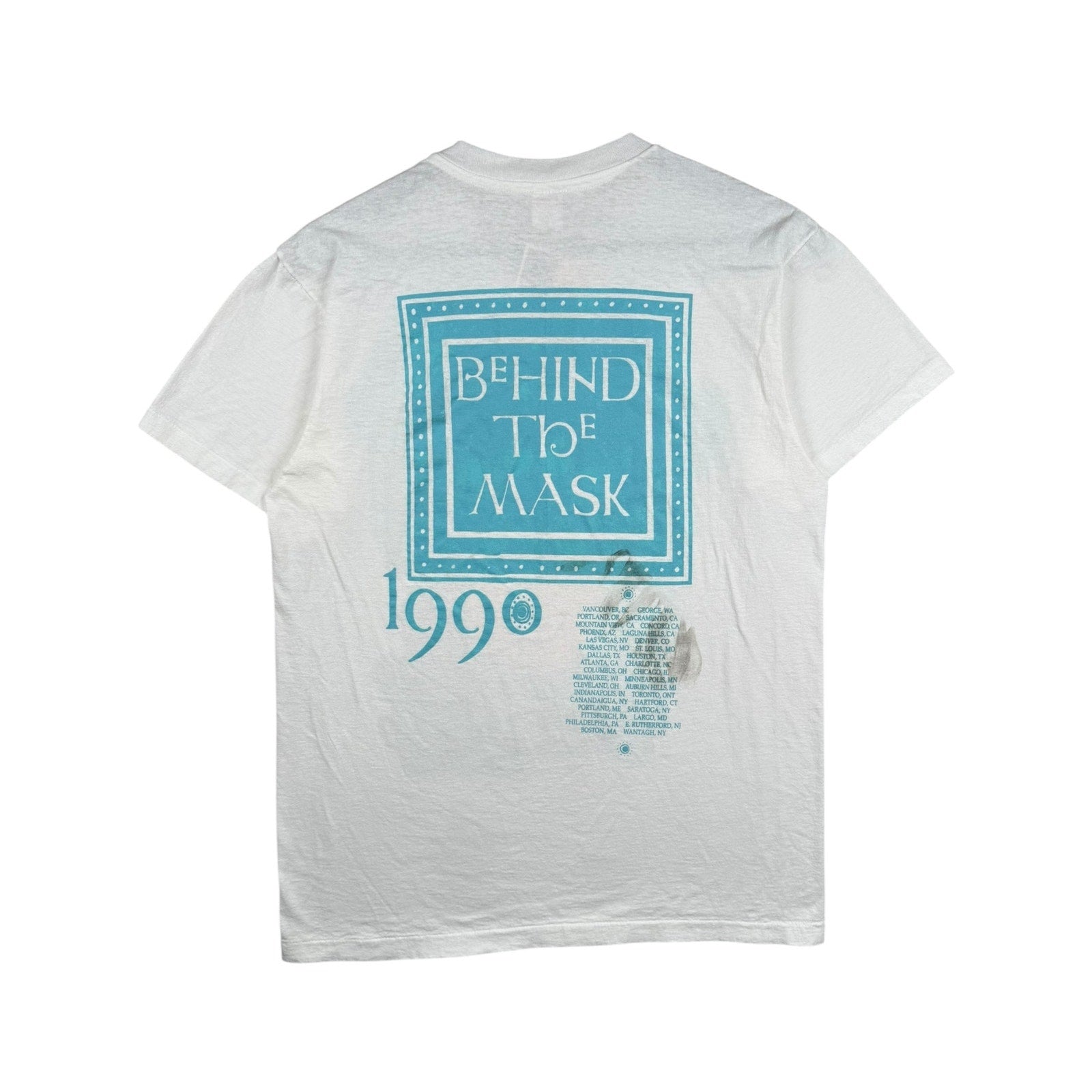 Vintage Fleetwood Mac Behind The Mask 90s Graphic T-Shirt