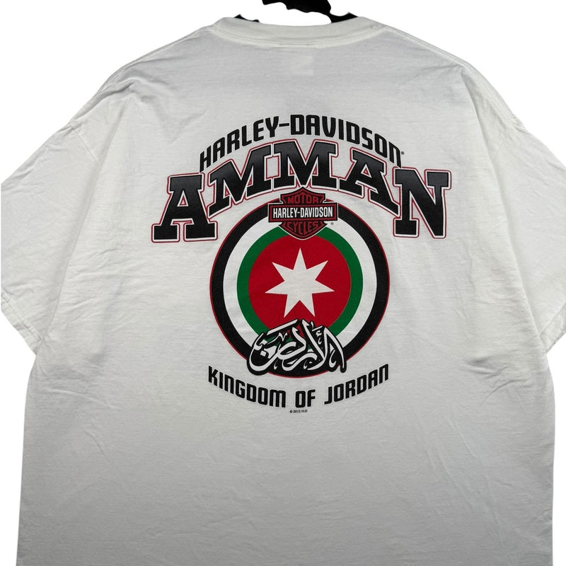 Vintage Harley Davidson Amman Jordan International Dealer T-Shirt