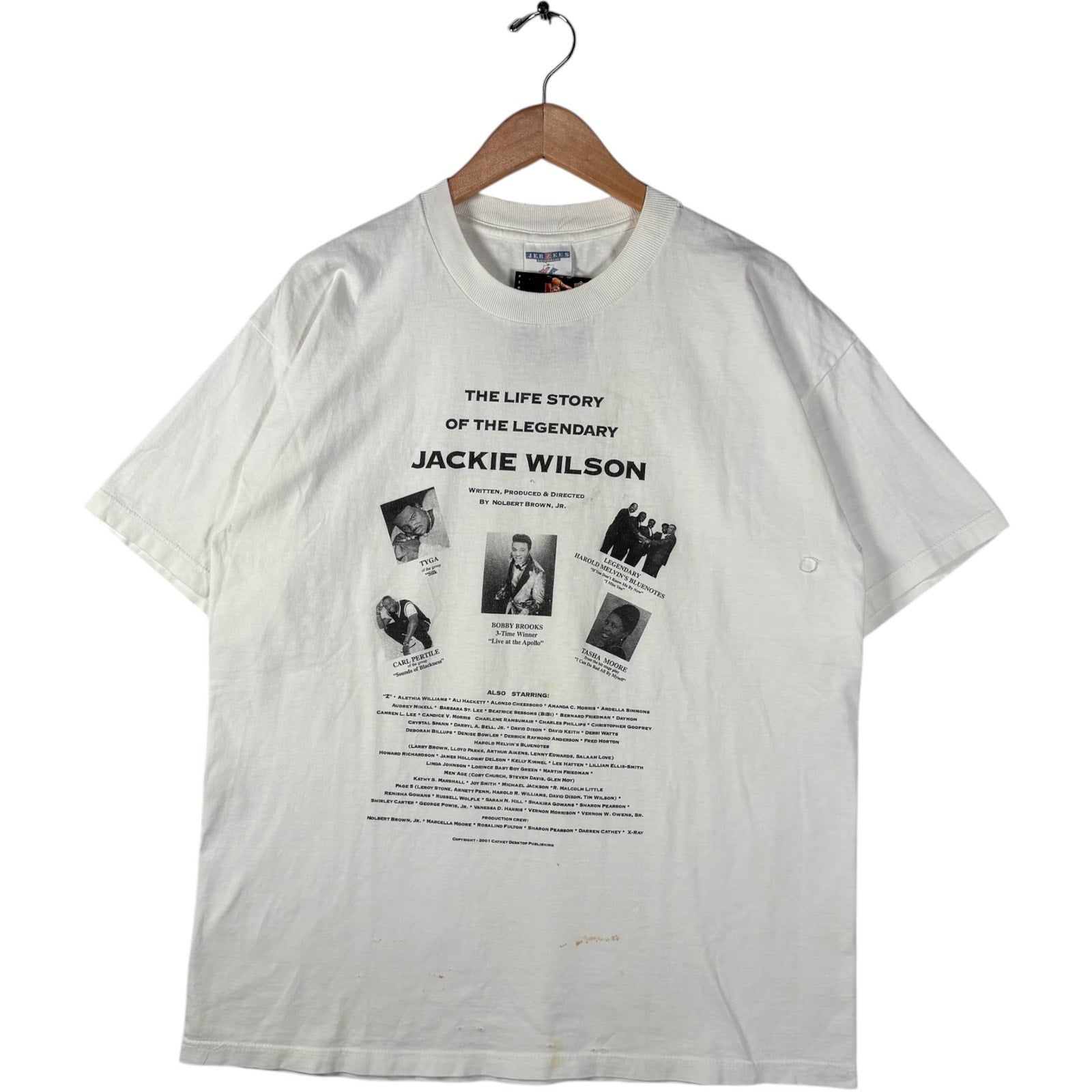 Vintage Jackie Wilson Life Story Tee