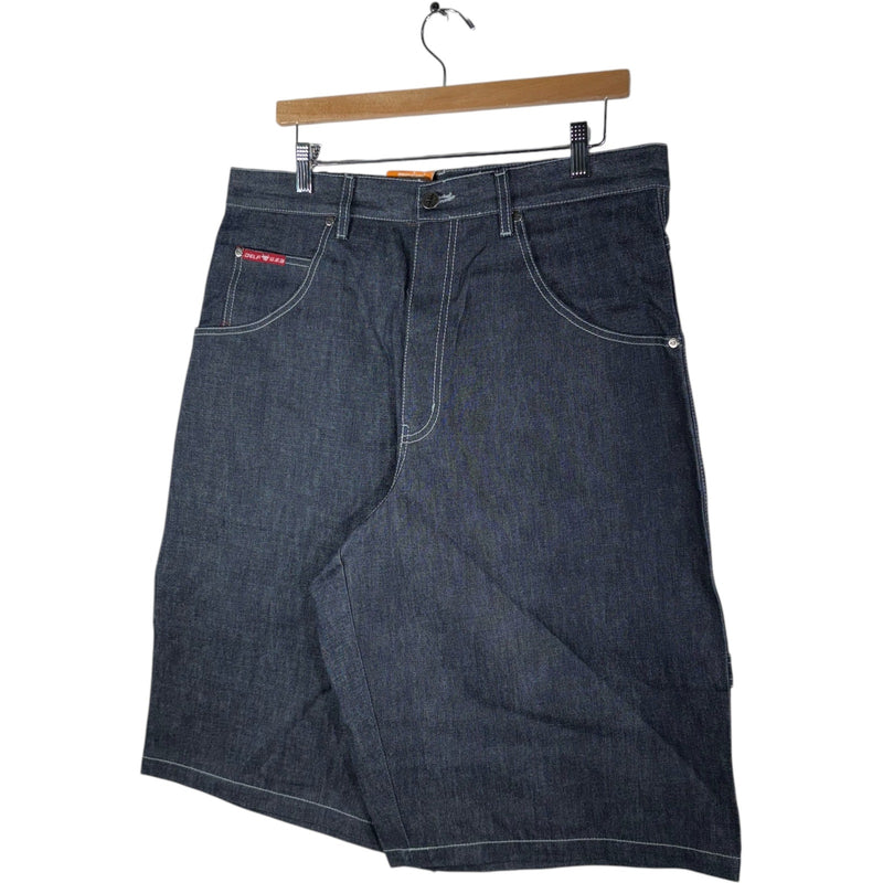Vintage Delf USA Baggy Denim Shorts 36x14 NWT