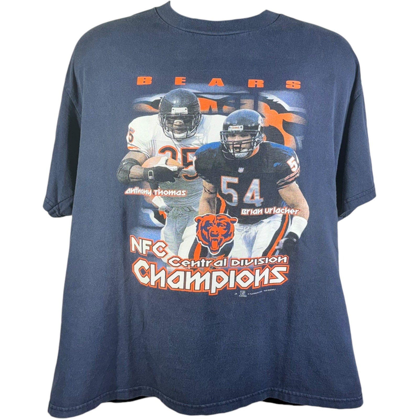 Vintage Sport Attack NFL Chicago Bears NFC Champs 2002 Tee