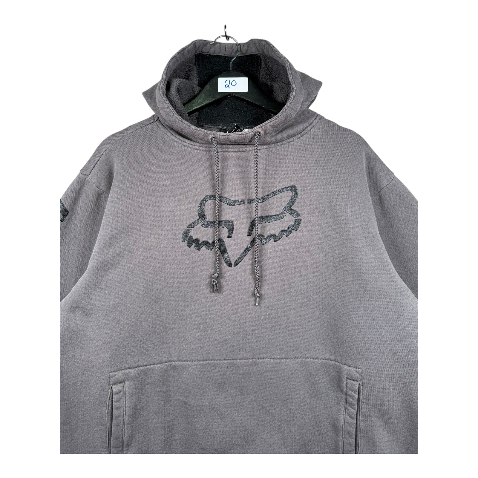 Vintage Fox Racing Logo Pullover Hoodie