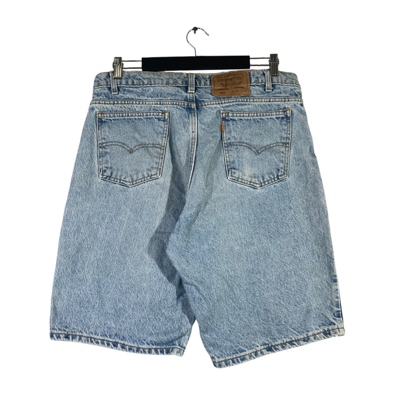 Vintage Levi's 550 Denim Jean Bermuda Shorts