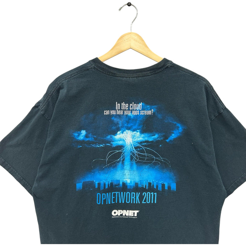 Vintage Opnetwork In The Cloud Double Sided Promo Tee