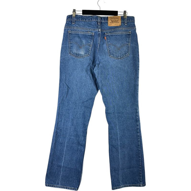 Vintage Levi's Orange Tab Bootcut Denim Jeans 36x32