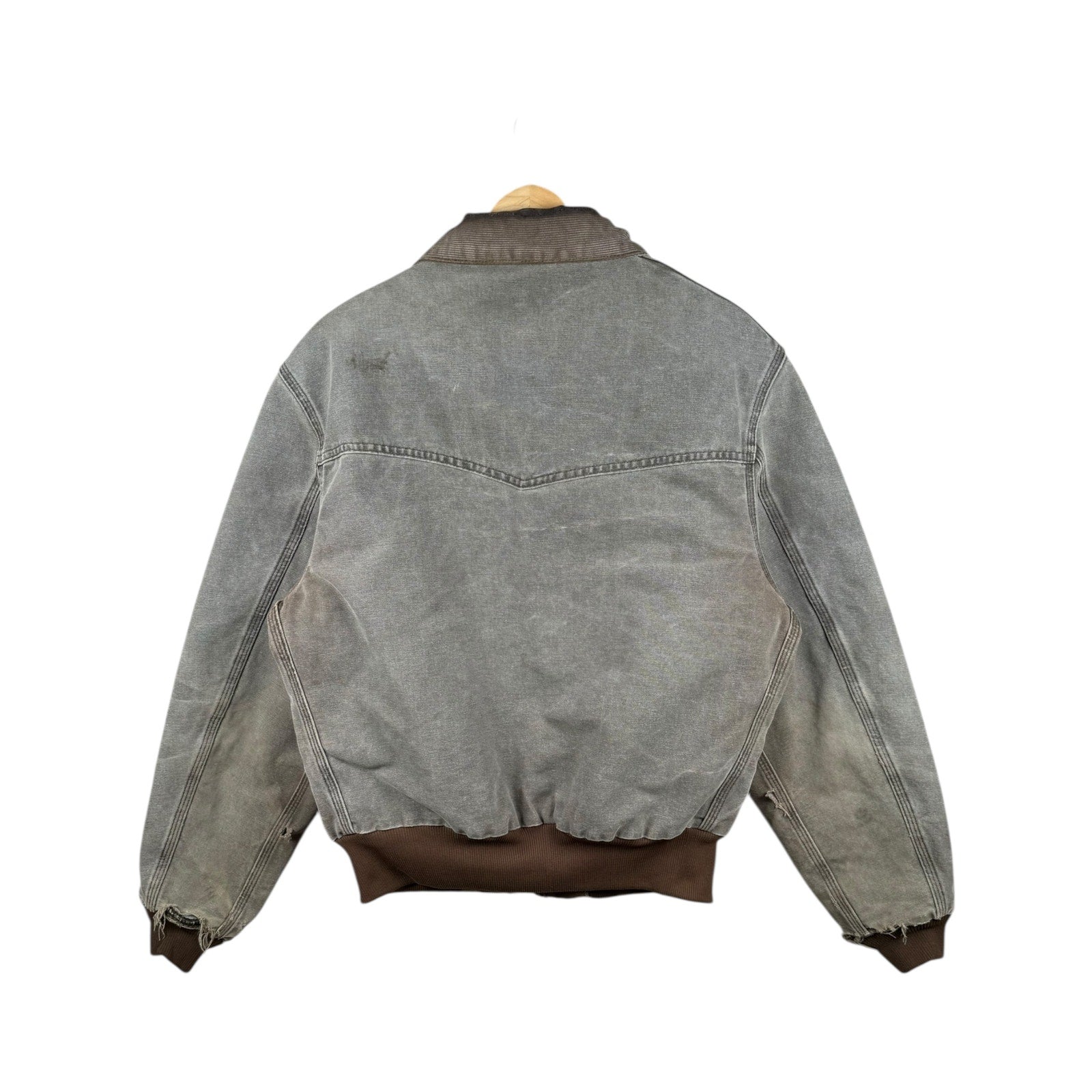Vintage Carhartt Santa Fe Distressed Bomber Jacket