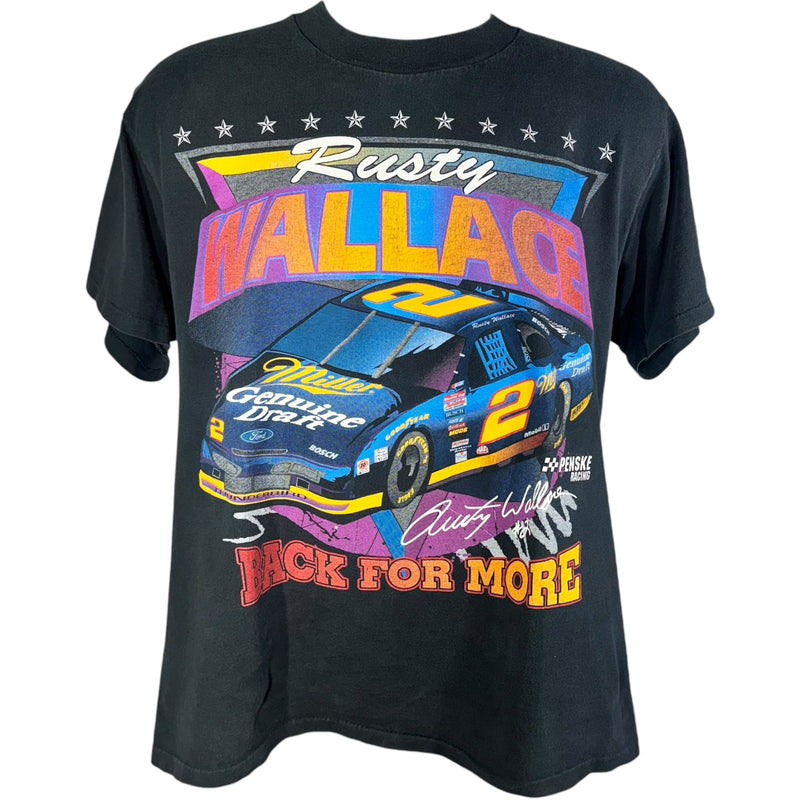 Vintage Rusty Wallace "Back For More" #2 NASCAR Tee