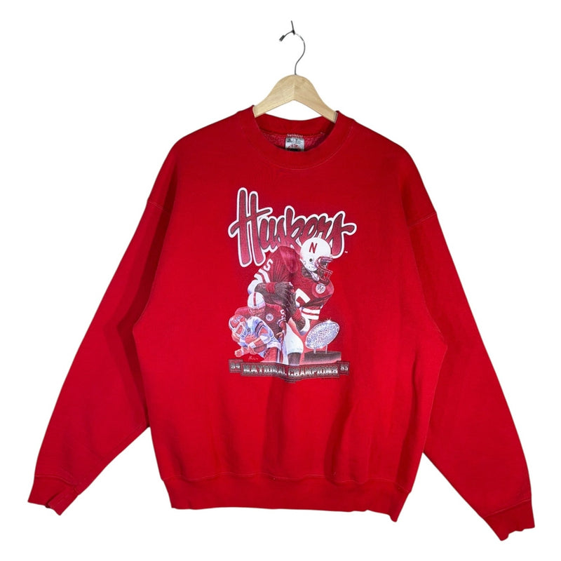 Vintage Nebraska Cornhuskers National Champions Crewneck 90s