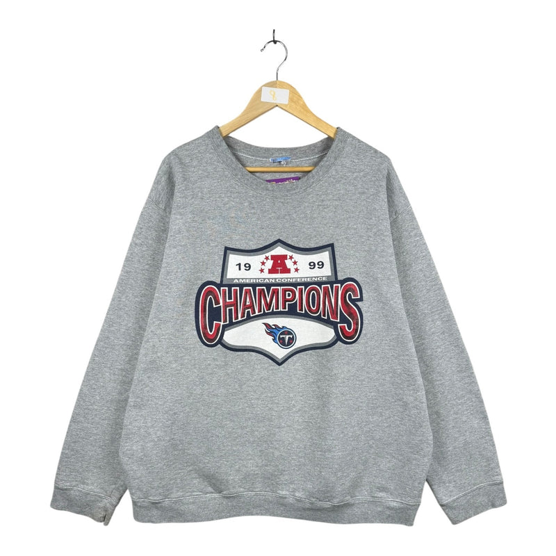 Vintage Tennessee Titans 1999 AFC Champions Crewneck