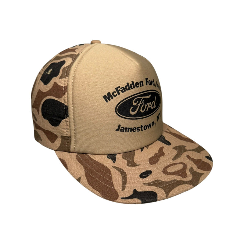 Vintage Ford  Madden Ford, Inc Camo Snapback Hat OSFA