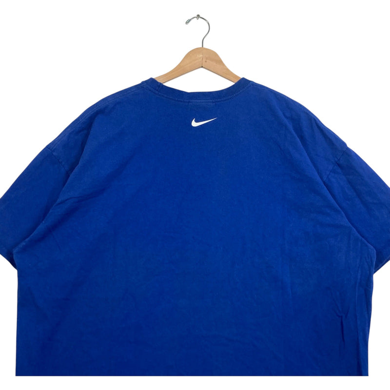 Vintage Nike Mini Swoosh Logo Stripe Tee