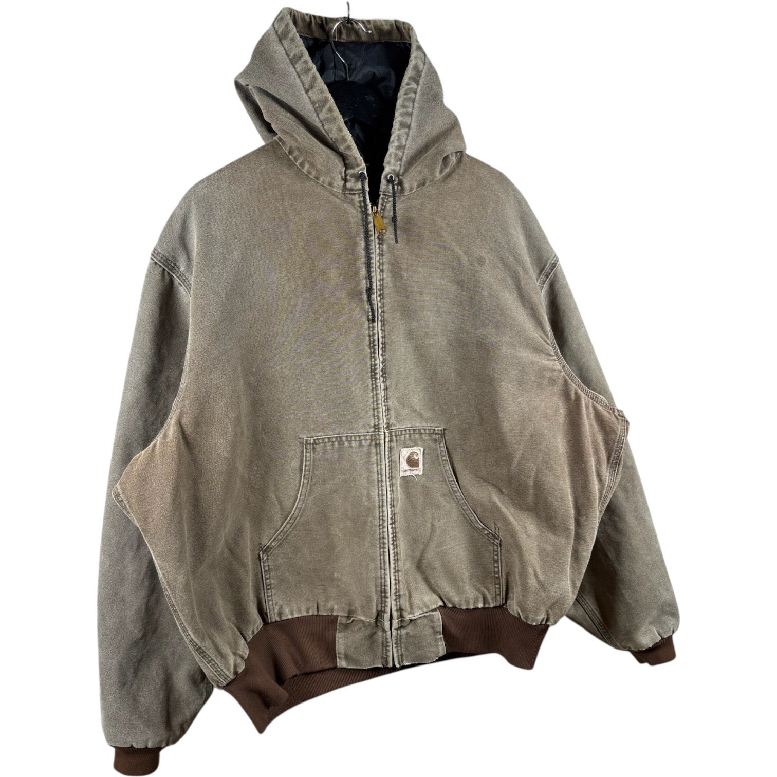 Vintage Carhartt Insulated Active Jac Hoodie Full Zip Jacket