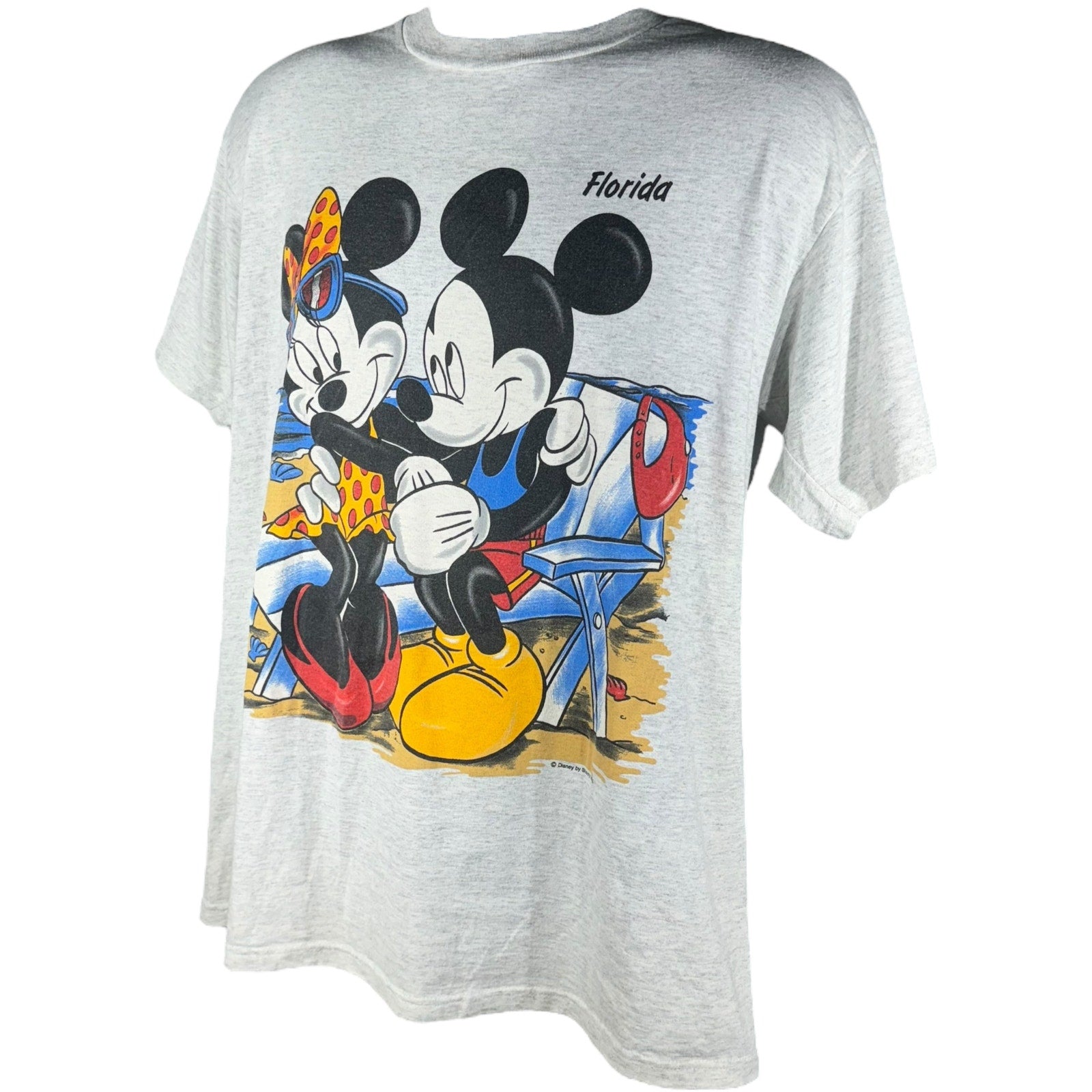 Vintage Disney Mickey And Minnie Mouse Tee