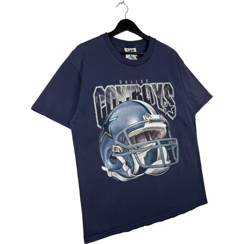 Vintage LEE Dallas Cowboys Helmet Graphic NFL T-Shirt