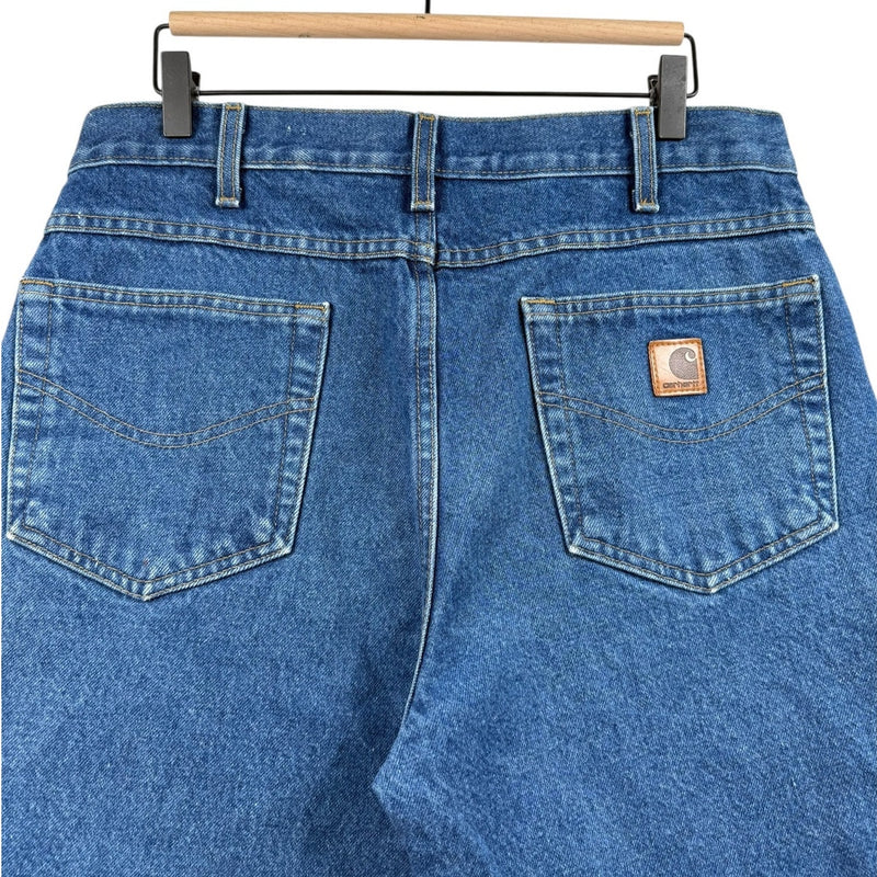 Vintage Carhartt Carpenter Denim Shorts 34