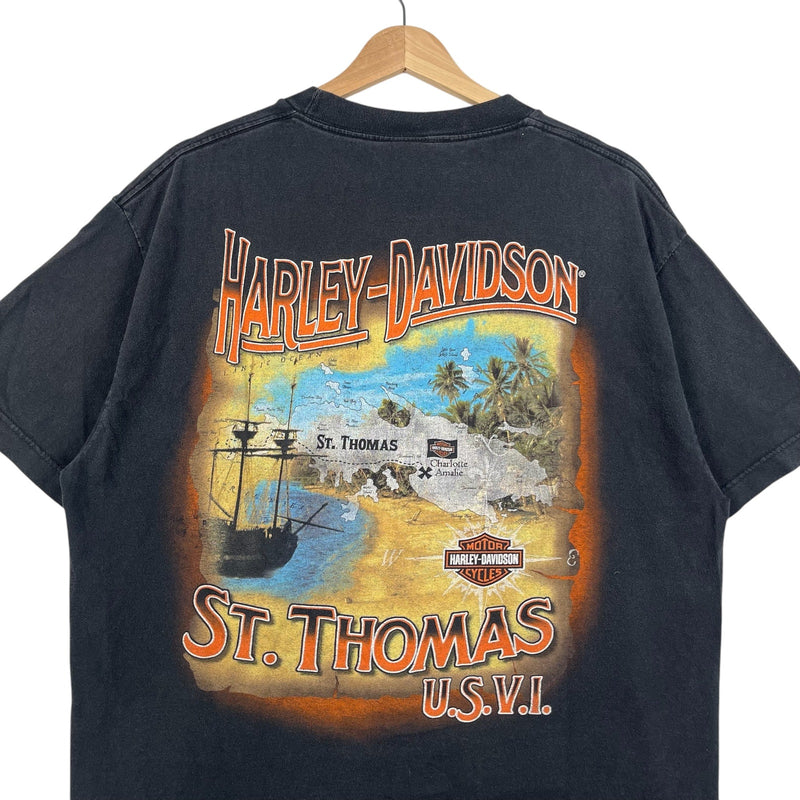 Vintage Harley Davidson of St. Thomas U.S.V.I. Tee