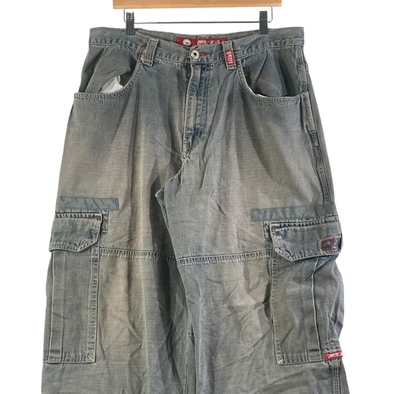 Vintage NCO Crown Embroidered Baggy Cargo Pants 34