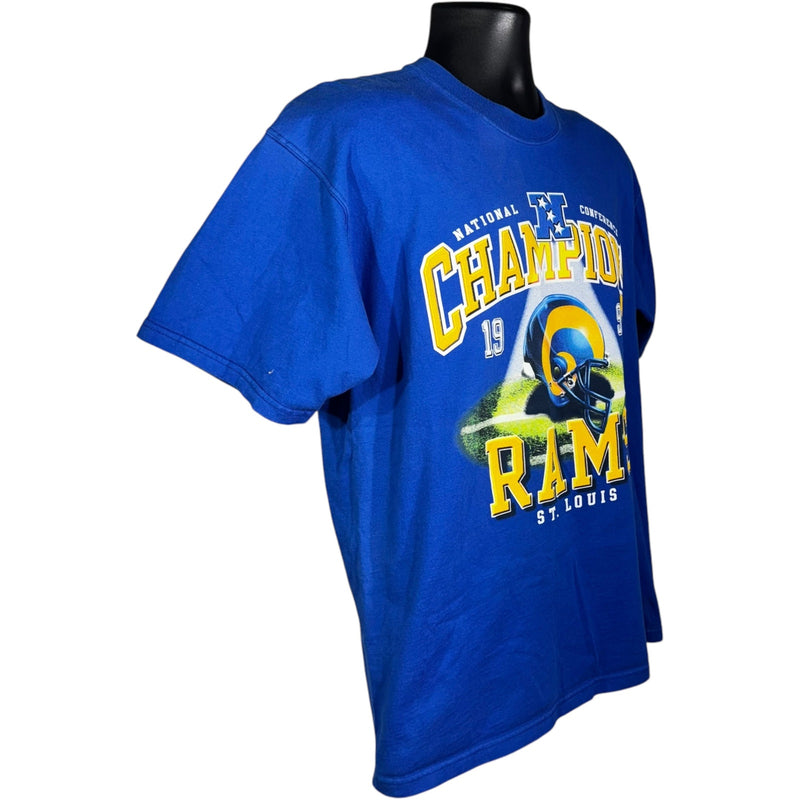 Vintage St. Louis Rams National Conference Champs Tee 1999