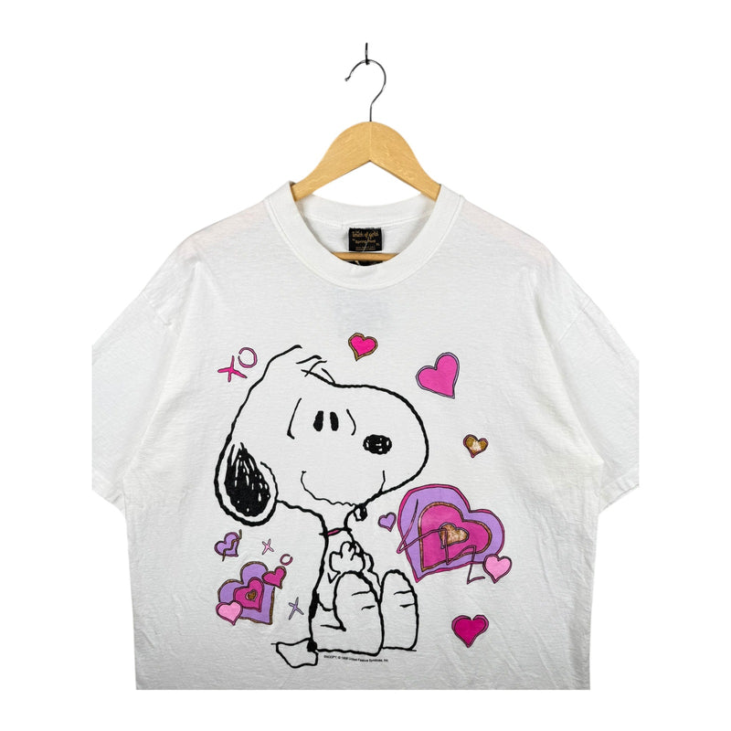 Vintage Snoopy XO Hearts Love Women's T-Shirt