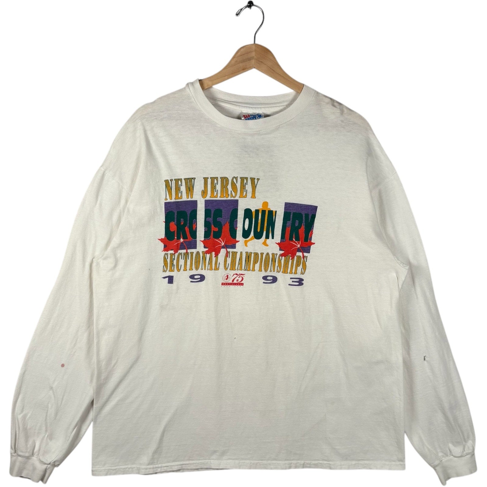 Vintage New Jersey Cross Country Long Sleeve 1993